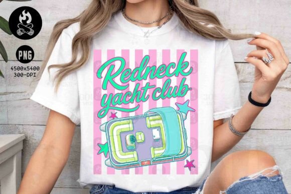 Download Redneck Yacht Club Pink Pontoon Png - Premium Resources