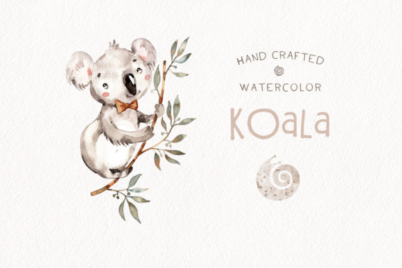 Download Koala Png Watercolor Little Baby Clipart - Koala png Collection
