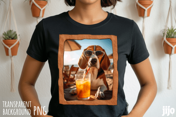 Download Dog Sunglasses Beach Drink PNG - Beach drink Collection